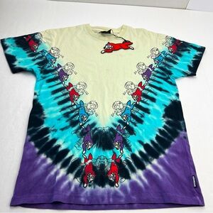 IceCream‎ Grateful Dead T-Shirt Pharrell Williams Tie Dye Men Medium NEW *FLAWED